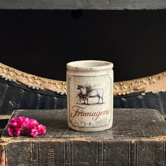 Fromagerie Ironstone Crock