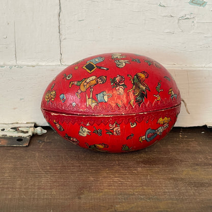 Antique German Papier-mâché  Easter Egg