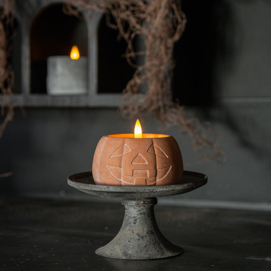 Jack-O-Lantern Candle