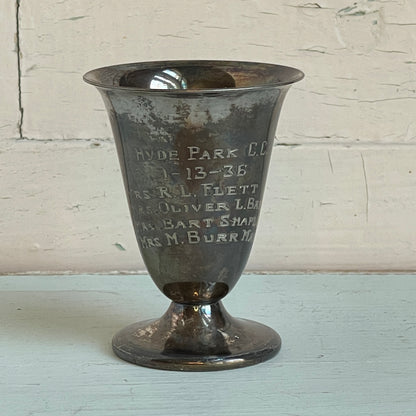 Vintage Country Club Trophy Cup