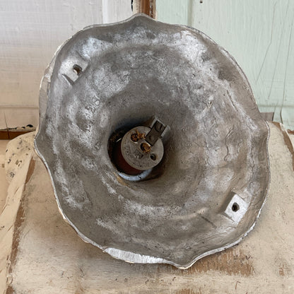 Vintage Cast Aluminum Light Fixture