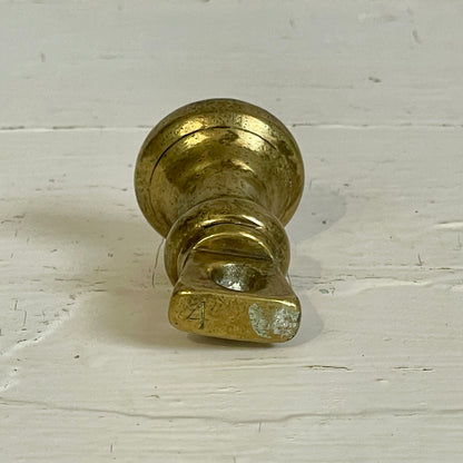 English Brass Bell Weights