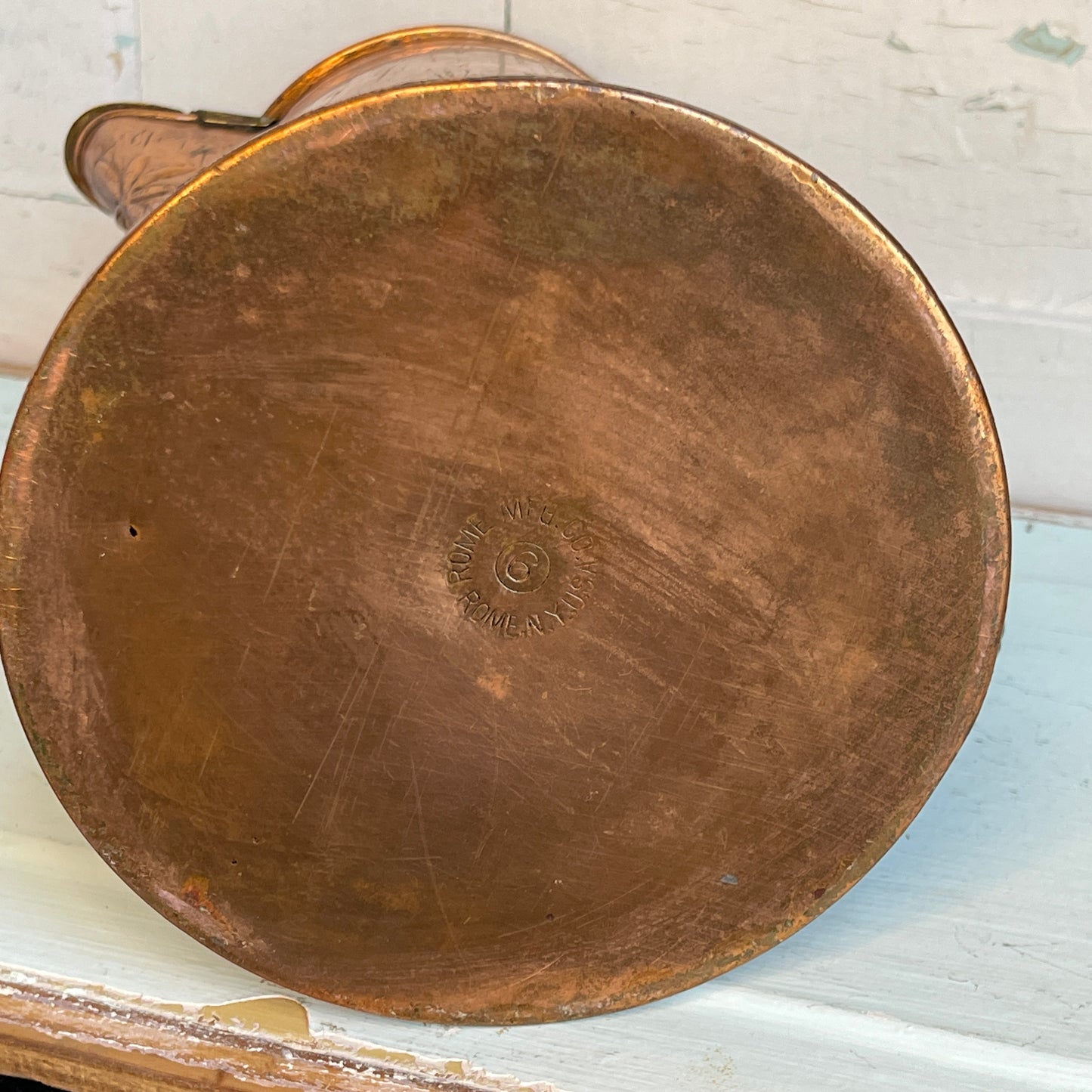 Vintage Copper Coffee Pot