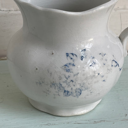 Victorian Dainty White Creamer