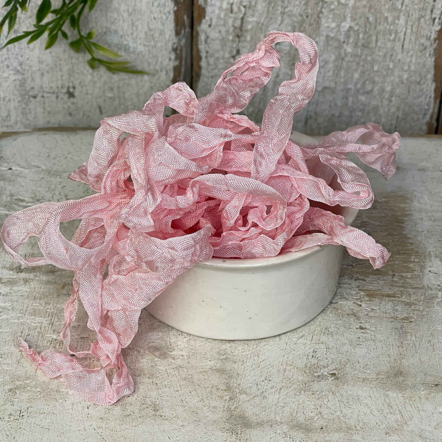 Crinkle Ribbon - Lotus Pink