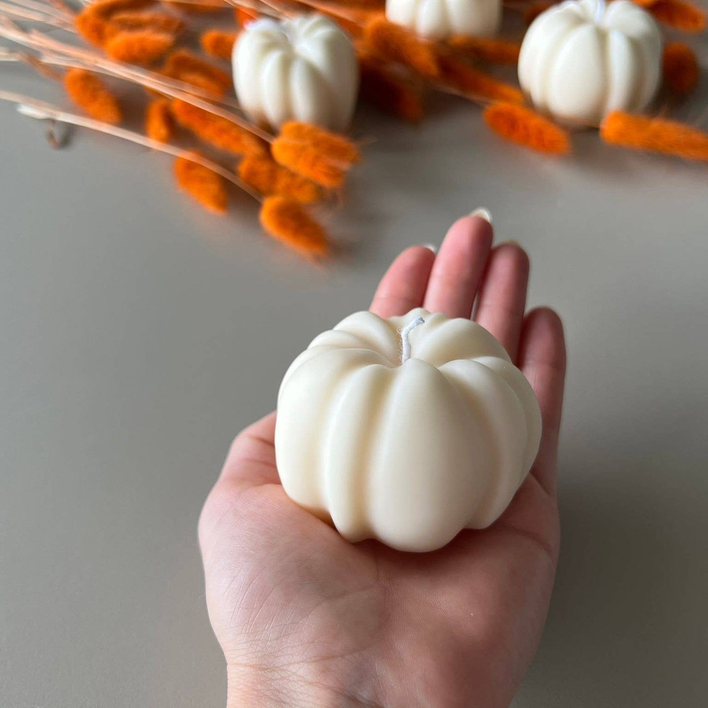White Pumpkin Candle