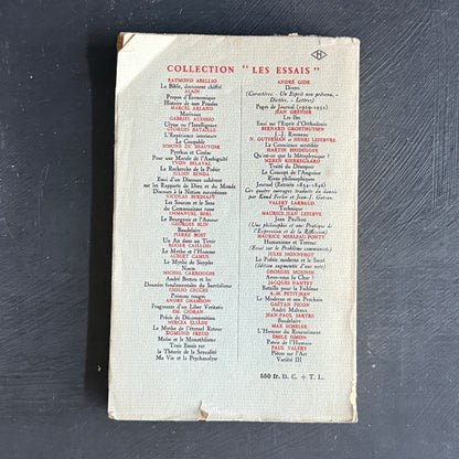 La Tentation d'exister by E.M. Cioran-1956 First Edition