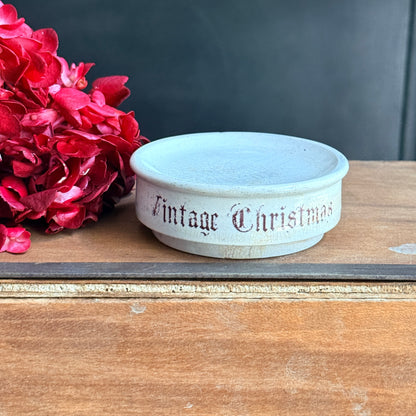 Ironstone Riser - Vintage Christmas