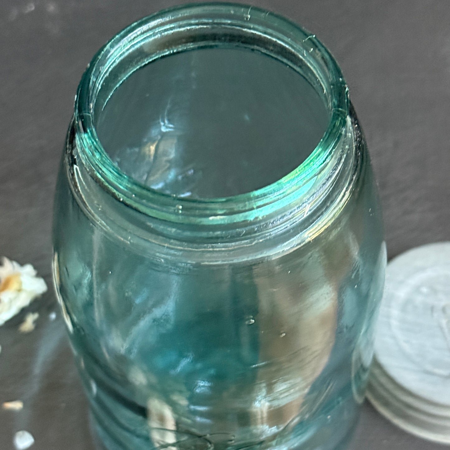 Antique Aqua Ball Jar