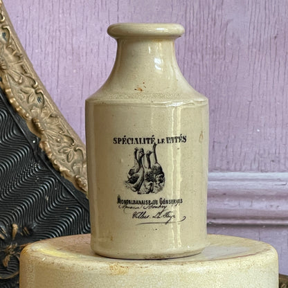 Stoneware Mini Ink Bottle - Le Patés Graphic