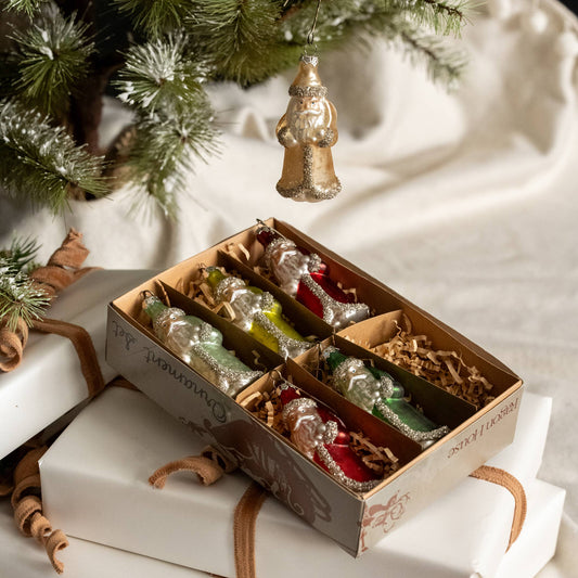 Old world Santa Ornaments