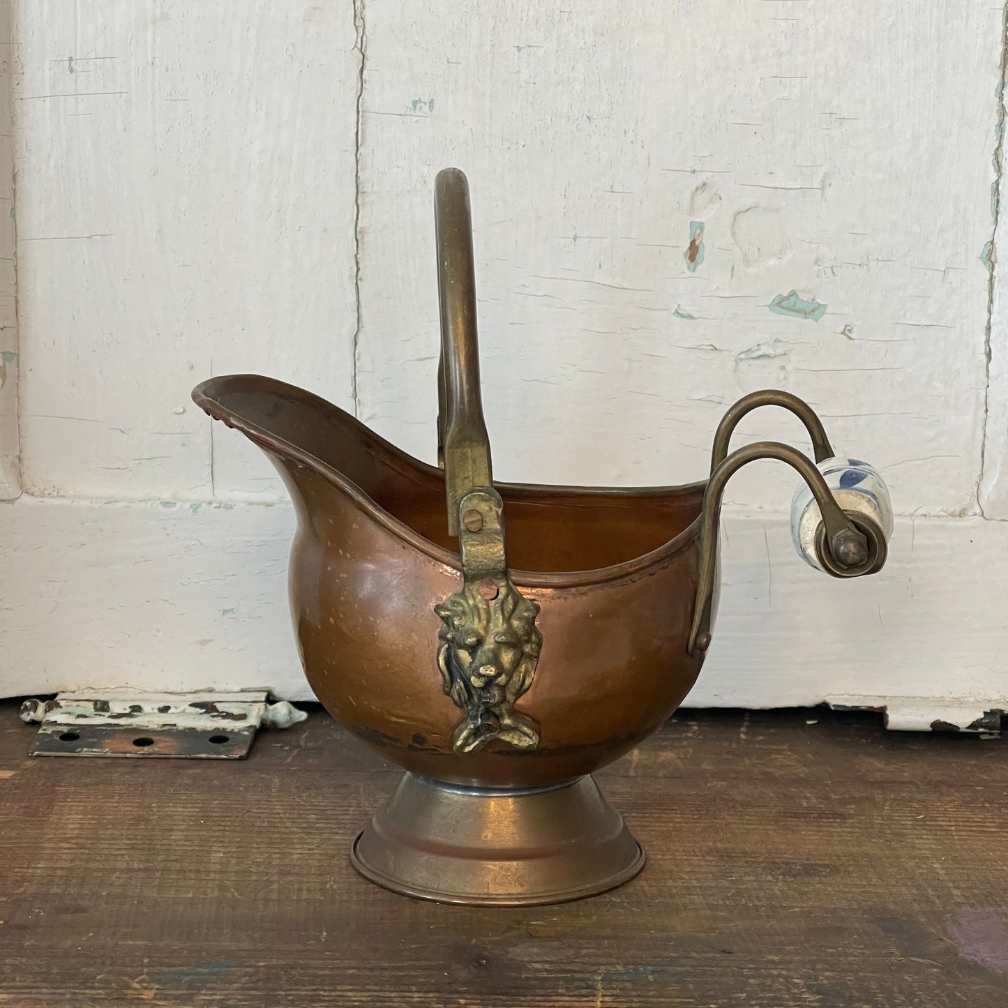 Copper Scuttle Bucket