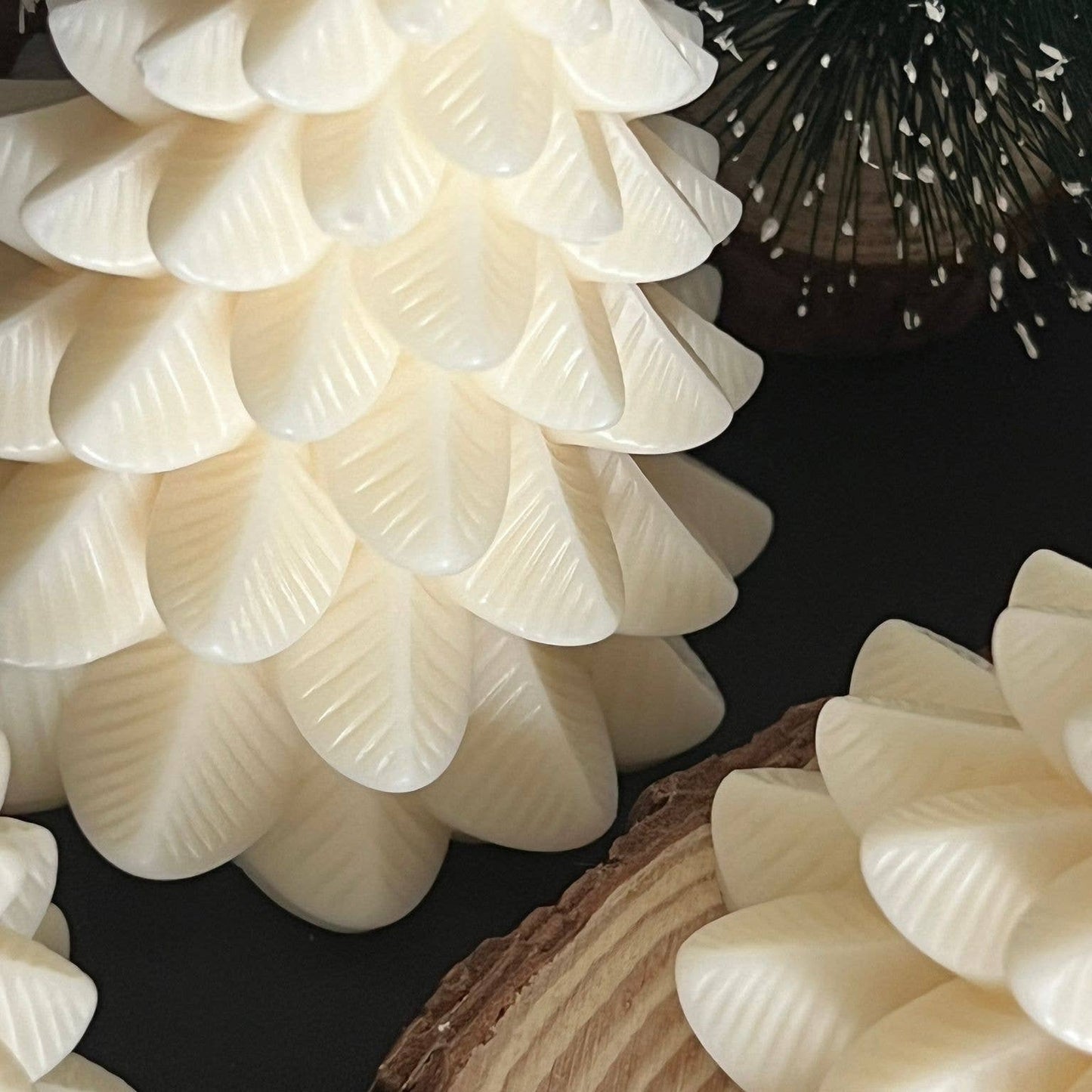 Christmas Tree Shaped Candle