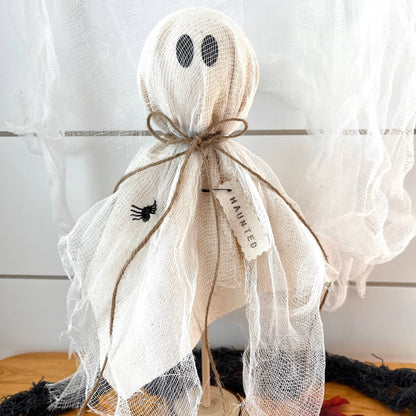 Rustic Halloween Ghost Set