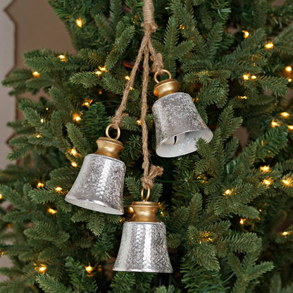 Silver & Gold Bell Cluster