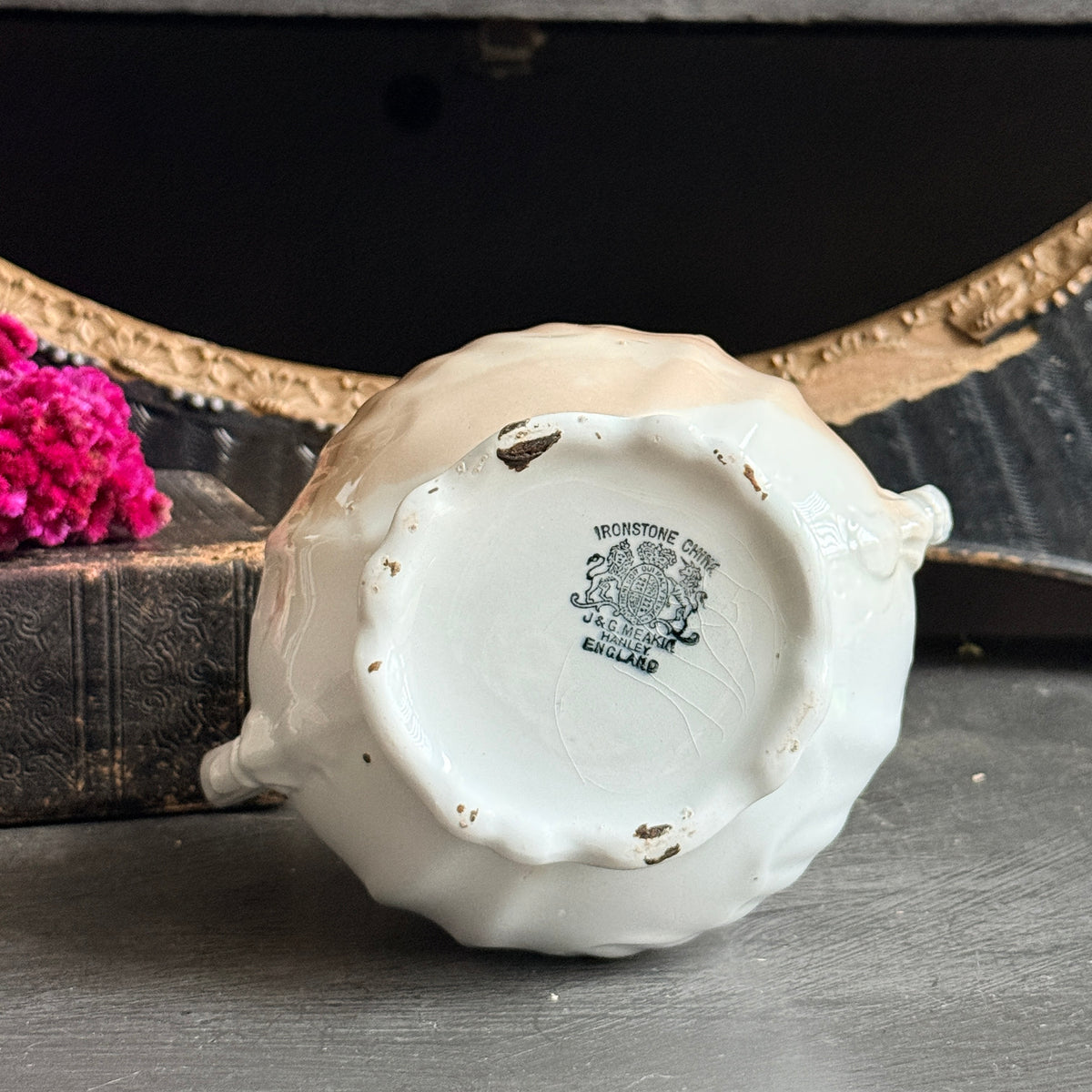 Ironstone Sugar Jar