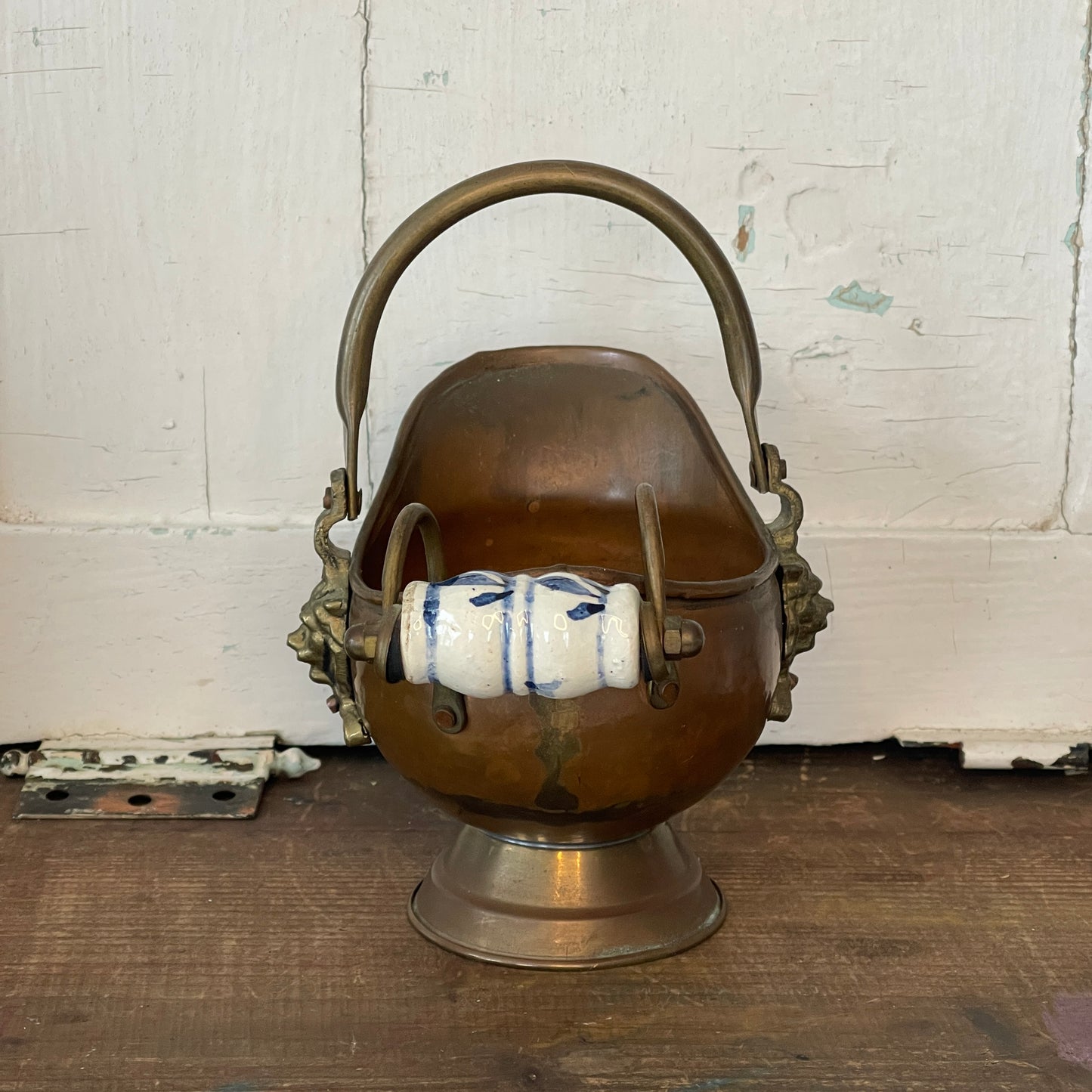 Copper Scuttle Bucket