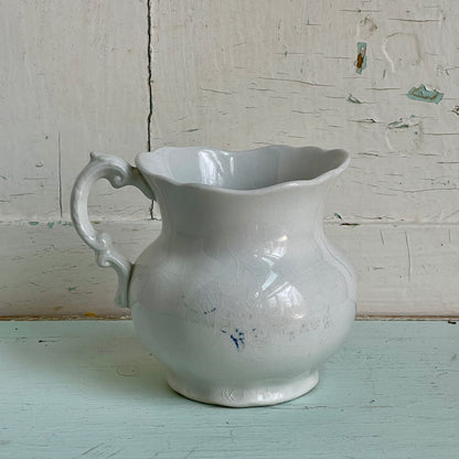 Victorian Dainty White Creamer