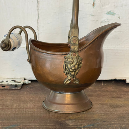 Copper Scuttle Bucket