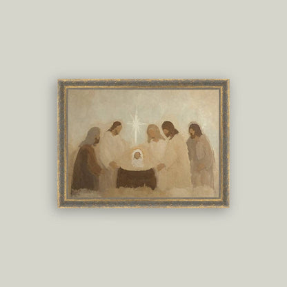 Neutral Nativity Art