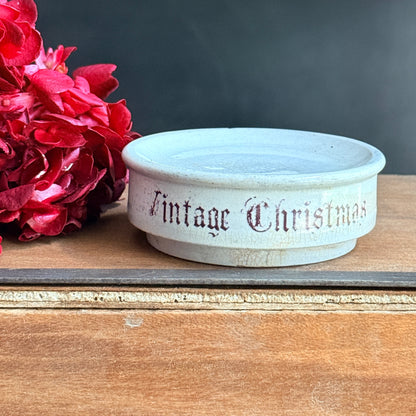 Ironstone Riser - Vintage Christmas