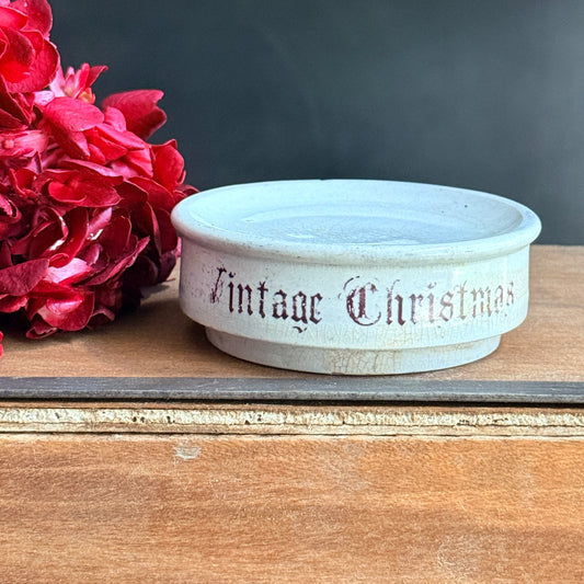 Ironstone Riser - Vintage Christmas
