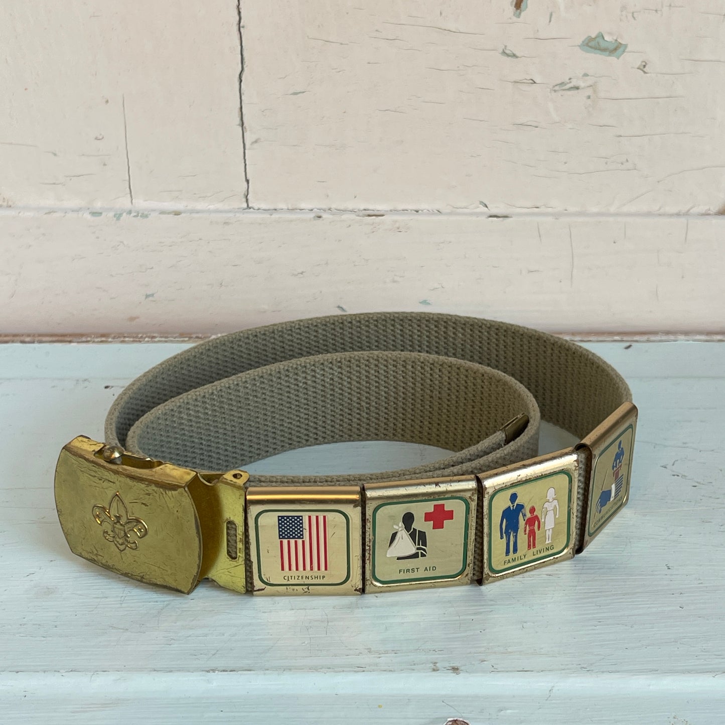 Vintage Boy Scout Belt