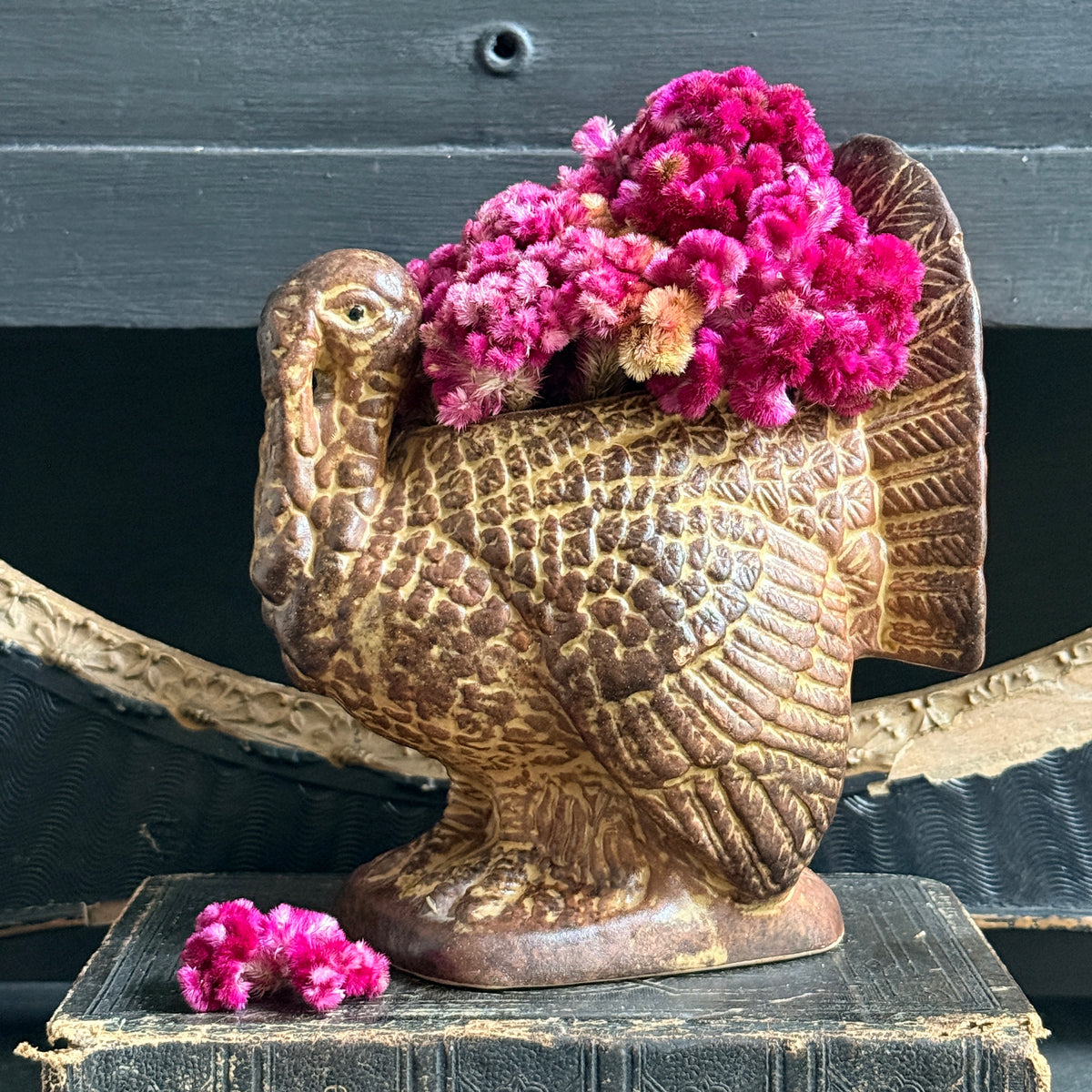 Thanksgiving Turkey Planter