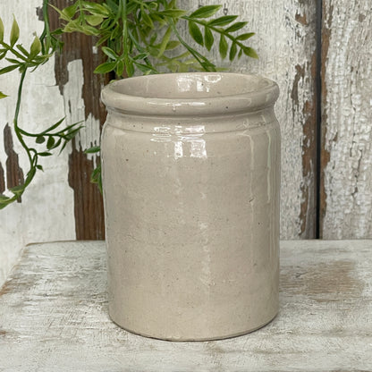 Stoneware Pot - Felix Potin Chocolaterie