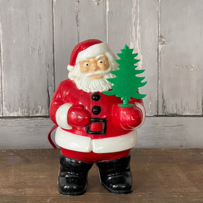 Light Up Santa Blow Mold