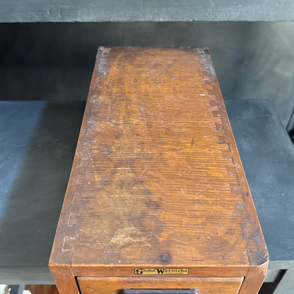 Vintage Card Catalog Drawer
