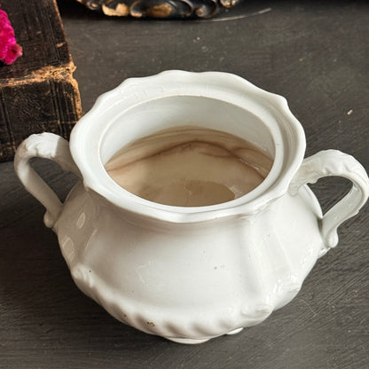 Ironstone Sugar Jar