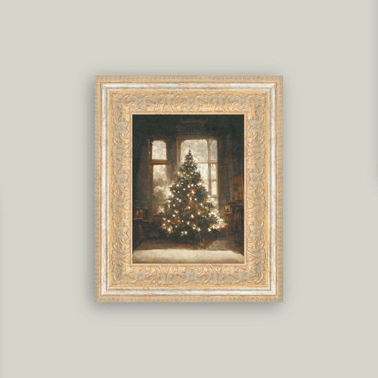 Glowing Christmas Tree Art