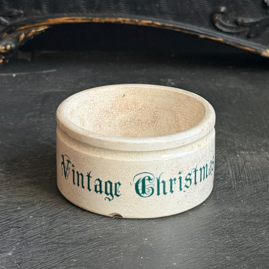 Vintage Christmas Ironstone Dish