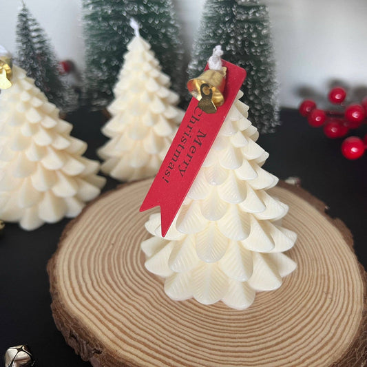 Christmas Tree Shaped Candle