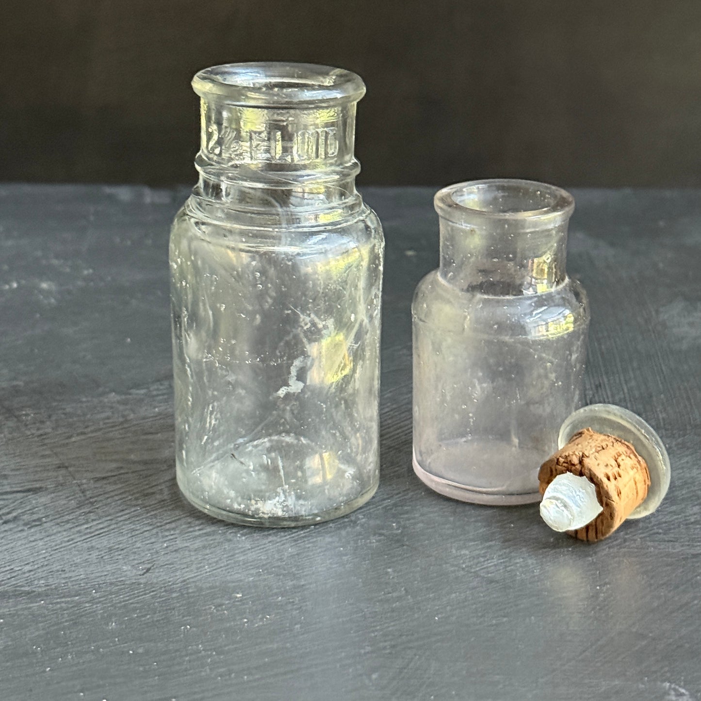 Antique Pair of Bottles