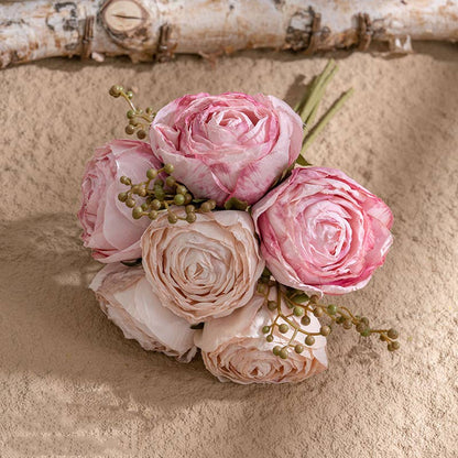 Silk Rose Bouquet - Mixed