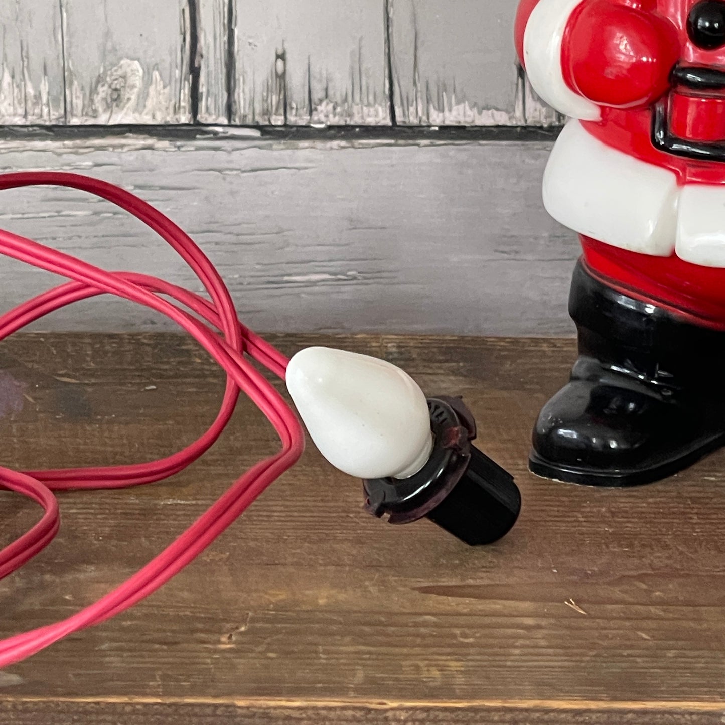 Light Up Santa Blow Mold