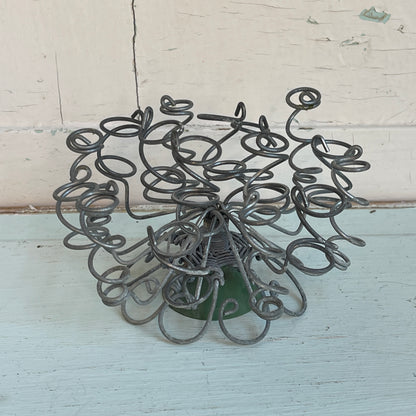 Vintage Coil Flower Frog