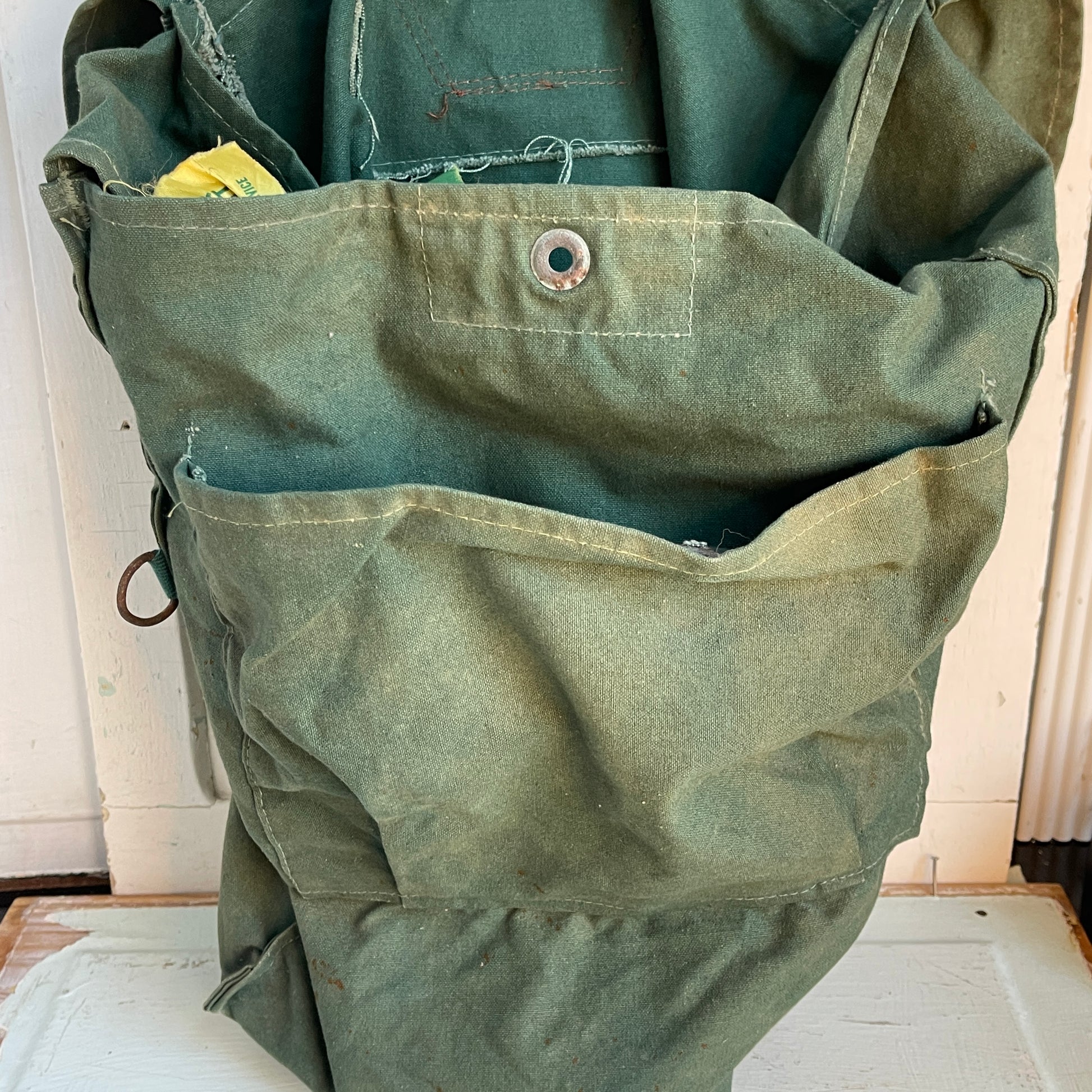 Vintage Girl Scout backpack