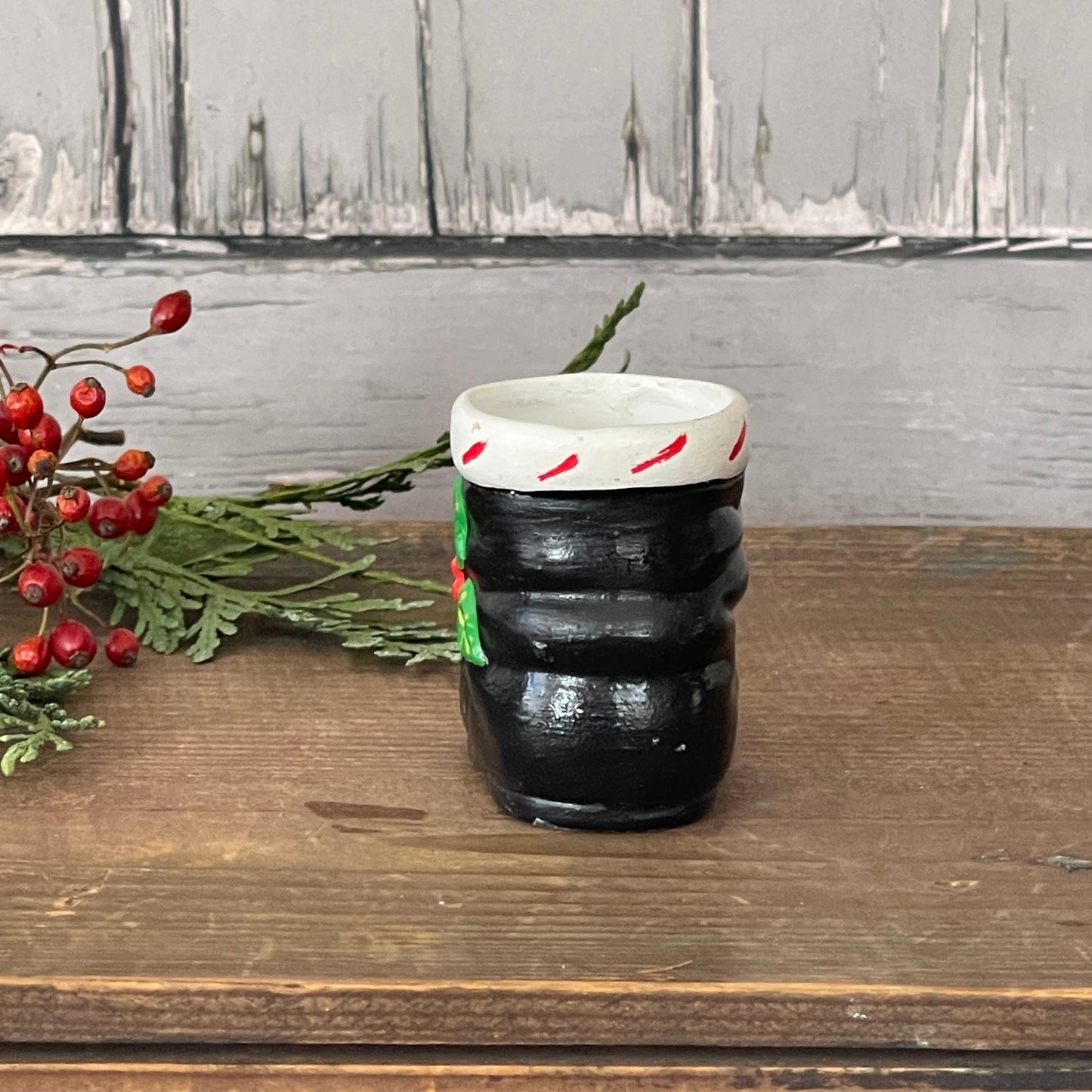 Ceramic Santa Boots