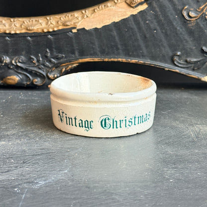 *Reserved for Fredy* Vintage Christmas Ironstone Dish