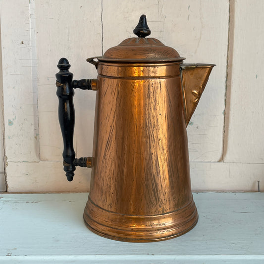 Vintage Copper Coffee Pot