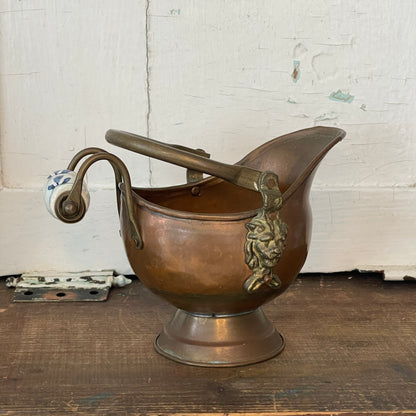 Copper Scuttle Bucket