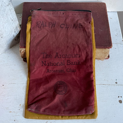 Vintage Bank Deposit Bags