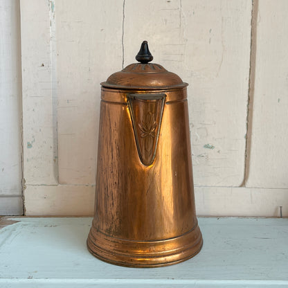 Vintage Copper Coffee Pot