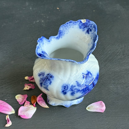Antique Flow Blue Vase