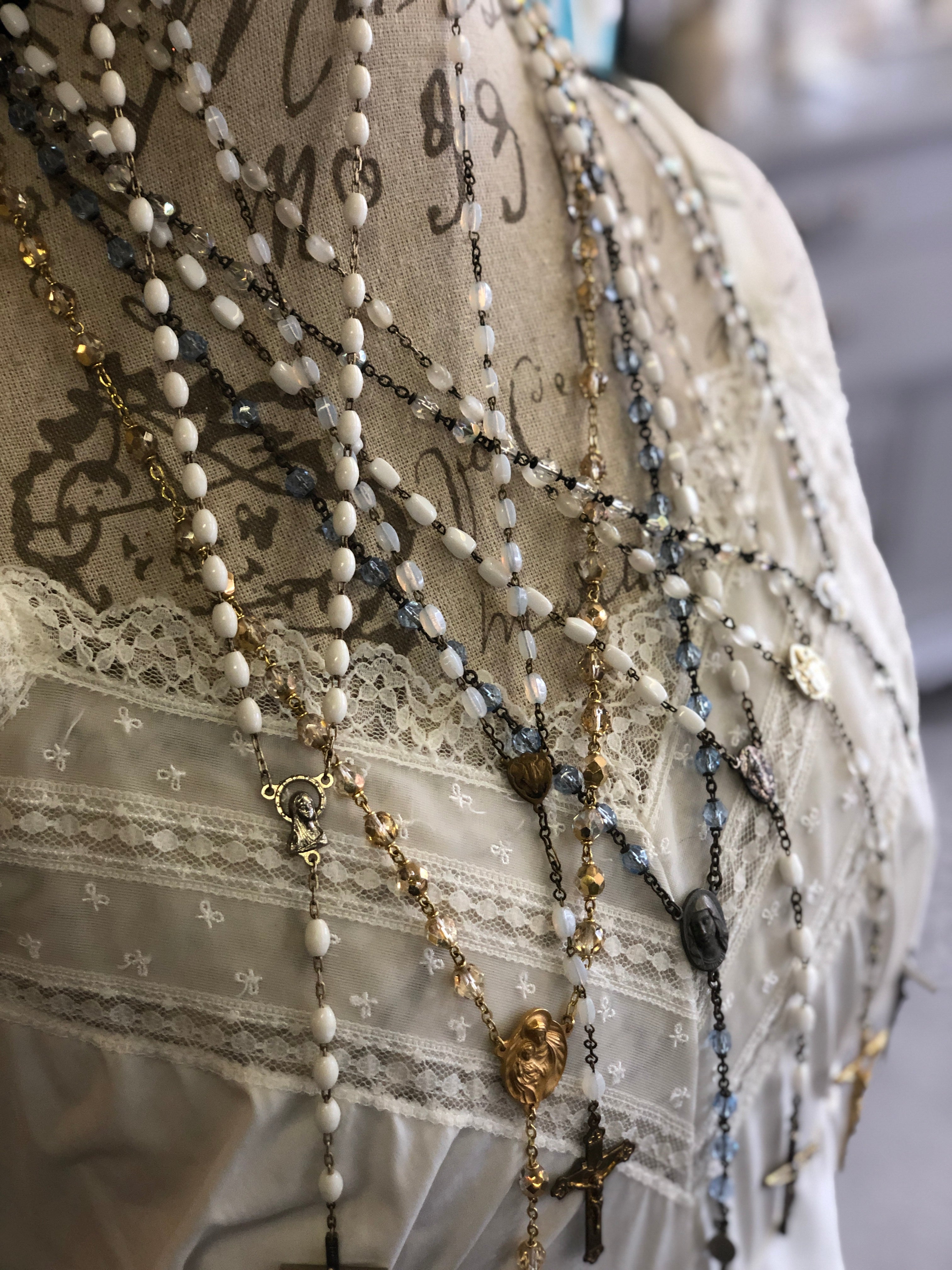 Vintage Rosaries Antique Rosary 