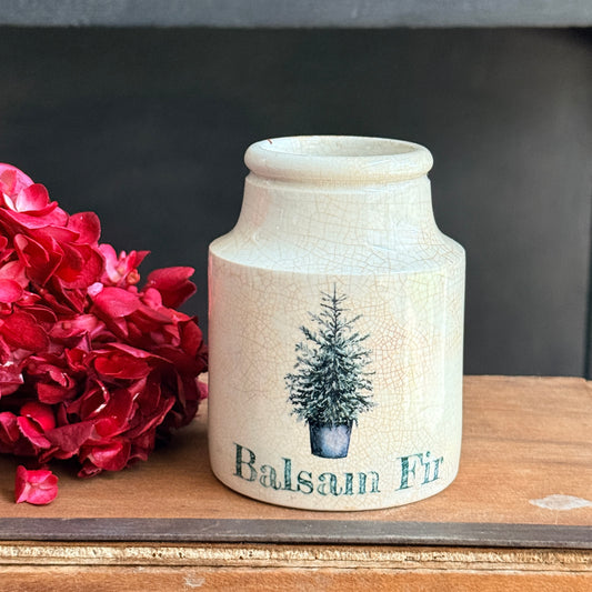 Ironstone Crock - Balsam Fir
