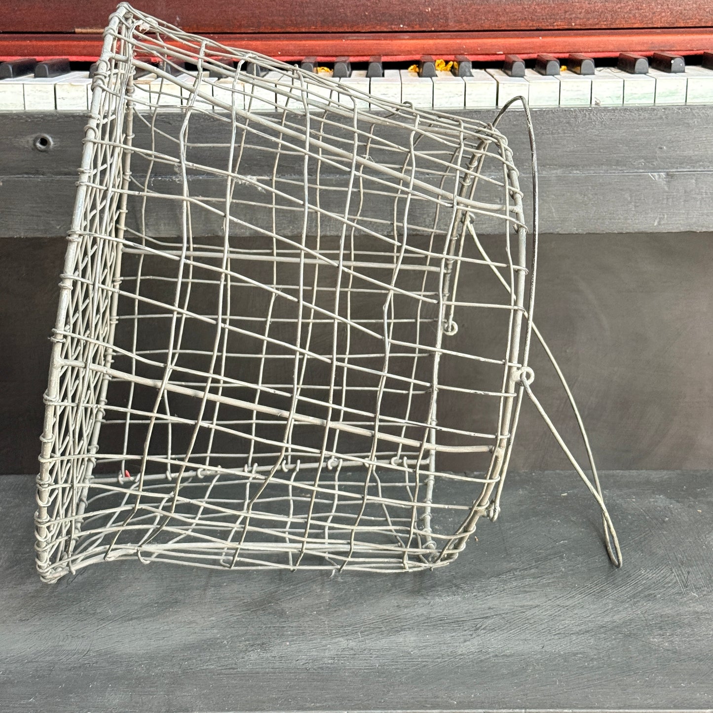 Vintage Wire Basket